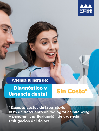 Promoción - Diagnóstico y urgencia dental. Sin costo